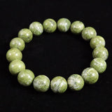Japanese Natural Solomonite 12mm Bead Bracelet 47.4g (ID:24059)