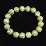 Japanese Natural Solomonite 12mm Bead Bracelet 47.4g (ID:24059)