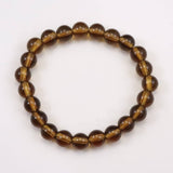 Japanese Natural Smoky Quartz 8.5mm Bead Bracelet 18.9g (ID:24183)