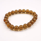 Japanese Natural Smoky Quartz 9mm Bead Bracelet 23.7g (ID:24425)