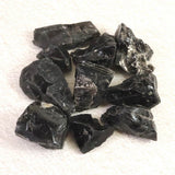 Japanese Natural Obsidian 20mm Rough Stone Set 200g (ID:25661)