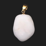 Japanese Natural Onokoro Quartz 16mm Rough Stone Pendanttop 2.6g (ID:26425)