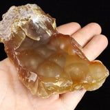 Japanese Natural Kitami Horobetsu River Agate Rough Stone 210g (ID:26445)