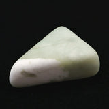 Japanese Natural Light Green Jadeite 33mm Tumbled Stone 41.6g (ID:27032)