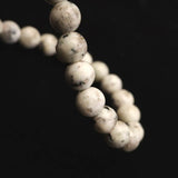 Japanese Natural Ise Granite 6mm Bead Bracelet 9.7g (ID:27323)