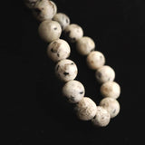 Japanese Natural Ise Granite 6mm Bead Bracelet 9.7g (ID:27323)