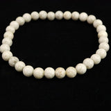 Japanese Natural Ninigi Quartz 6mm Bead Bracelet 10.1g (ID:27465)
