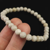 Japanese Natural Ninigi Quartz 6mm Bead Bracelet 10.1g (ID:27465)