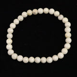 Japanese Natural Ninigi Quartz 6mm Bead Bracelet 10.1g (ID:27465)