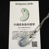 Natural Itoigawa Jadeite Blue Pendant 4.2g with Certificate (ID:27577)
