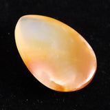 Japanese Natural Agate Pear Shape 25mm Loose Stone 4.52g (ID:28131)