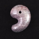 Japanese Natural Arknite Jasper 34mm Magatama 15.1g (ID:28434)