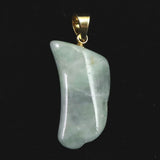 Natural Itoigawa Jadeite Green Pendant 1.9g with Certificate (ID:28562)