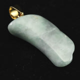 Natural Itoigawa Jadeite Green Pendant 1.9g with Certificate (ID:28562)