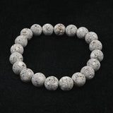Japanese Natural Io Stone 10mm Bead Bracelet 26.2g (ID:28885)