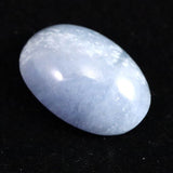 Japanese Natural Albitite Stone Rock Blue Albitite Oval 21mm Loose Stone 4.0g (ID:28906)