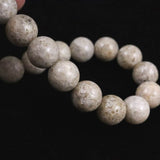 Japanese Natural Ninigi Quartz 10mm Bead Bracelet 28.3g (ID:29078)