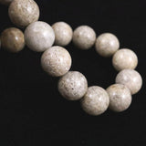 Japanese Natural Ninigi Quartz 10mm Bead Bracelet 28.3g (ID:29078)