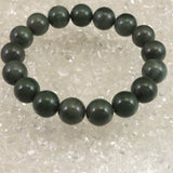 Izumo Jasper Bead Bracelet 12mm 43.1g with Certificate (ID:29208)