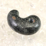 Japanese Natural Black Hide Garnet S Grade 27mm Magatama 8.7g (ID:29375)