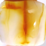 Japanese Natural Agate Square 18mm Loose Stone 3.34g (ID:29567)
