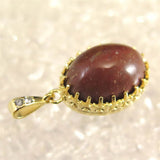 Japanese Natural Yufu Yellow Jasper 18mm Oval Pendanttop 18000g (ID:30326)