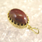 Japanese Natural Yufu Yellow Jasper 18mm Oval Pendanttop 18000g (ID:30326)