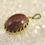 Japanese Natural Yufu Yellow Jasper 18mm Oval Pendanttop 18000g (ID:30326)