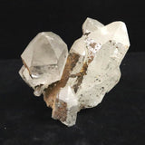 Japanese Natural Quartz Cluster D.T. Dolphin with Penetration イシス 444g (ID:30500)