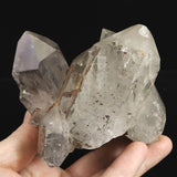 Japanese Natural Quartz Cluster D.T. Dolphin with Penetration Isis 444g (ID:30500)