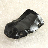 Japanese Natural Obsidian 59mm Lithic Artifact 25.4g (ID:30820)