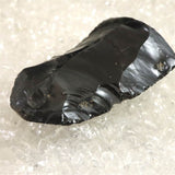 Japanese Natural Obsidian 59mm Lithic Artifact 25.4g (ID:30820)
