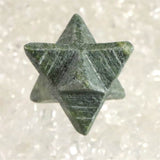 Japanese Natural Solomonite Stone 25mm Star Polyhedron 7.7g (ID:31007)