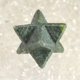 Japanese Natural Solomonite Stone 25mm Star Polyhedron 7.7g (ID:31007)