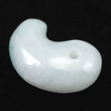 Natural Itoigawa Jadeite Light Green 22mm Magatama 4.36g with Certificate (ID:31279)
