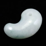 Natural Itoigawa Jadeite Light Green 22mm Magatama 4.36g with Certificate (ID:31279)