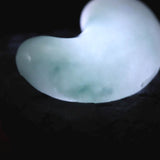 Natural Itoigawa Jadeite Light Green 22mm Magatama 4.36g with Certificate (ID:31279)