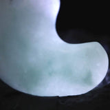 Natural Itoigawa Jadeite Light Green 22mm Magatama 4.36g with Certificate (ID:31279)