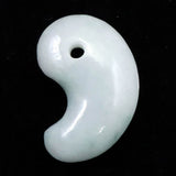 Natural Itoigawa Jadeite Light Green 22mm Magatama 4.36g with Certificate (ID:31279)