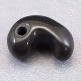 Japanese Natural Obsidian 21mm Magatama 3.4g (ID:31783)