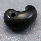 Japanese Natural Obsidian 21mm Magatama 3.4g (ID:31783)