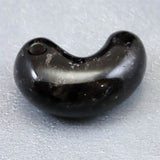 Japanese Natural Black Mine Quartz 30mm Magatama 9.9g (ID:31998)