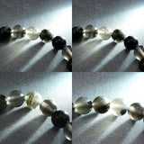 Japanese Natural Obsidian 8mm Bead Bracelet 16.7g (ID:32194)