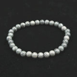 Japanese Natural Omi Rhyolite 6mm Bead Bracelet 10.0g (ID:32386)