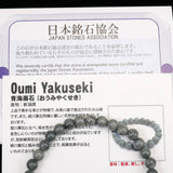 Japanese Natural Omi Rhyolite 6mm Bead Bracelet 10.0g (ID:32386)