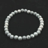 Japanese Natural Omi Rhyolite 6mm Bead Bracelet 10.0g (ID:32386)
