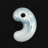 Natural Itoigawa Jadeite Green 33mm Magatama 16.19g with Certificate (ID:32429)