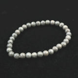 Japanese Natural Omi Rhyolite 6mm Bead Bracelet 9.9g (ID:33336)