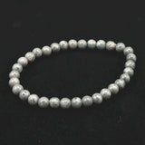 Japanese Natural Omi Rhyolite 6mm Bead Bracelet 9.9g (ID:33336)