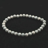 Japanese Natural Omi Rhyolite 6mm Bead Bracelet 9.9g (ID:33336)